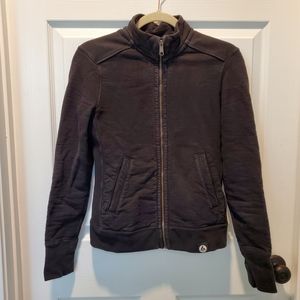 Womens American Giant Full Zip Moto Jacket